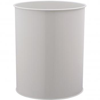 Durable Waste basket metal round 15 15L Gris cesto de basura - Cubo de basura