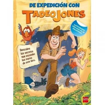 De expedición con Tadeo Jones: pasatiempos con pegatinas