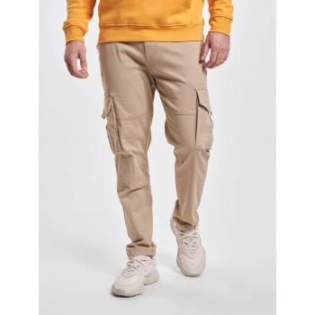 Only & Sons Tapered Fit Cargo Pants for Men with Cargo Pockets - Beige - Size 31/32