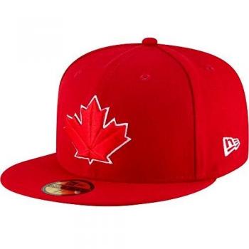 New Era Toronto Blue Jays ACPerf Leaf Alternative 2 On Field 2017 Cap Red 59fifty 5950 Fitted MLB