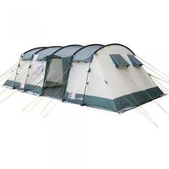Skandika Hurricane - 8 Personas - Tienda campaña Familiar - túnel - mosquiteras - Columna Agua 5.000 mm - 650x310 cm