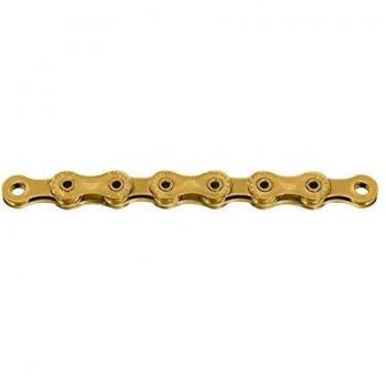 SunRace CN12H Cadena, Unisex Adulto, Dorado, 110 Links