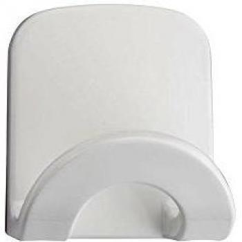 Inofix Arco - Colgador Adhesivo Blanco Cuadrado, Referencia 2086-2+, Dimensiones 68x60x53 mm