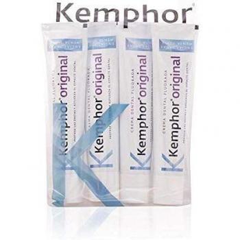Kemphor Original Crema Dental - pack 4 tubos 25 ml