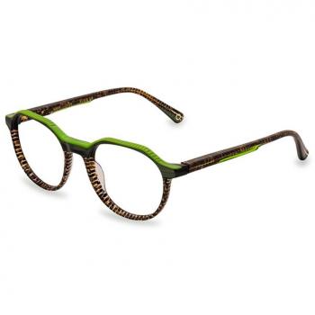 Etnia Barcelona Kahn GRBR Men's Eyeglasses Green Size 51 - Frame Only, Blue Light Block Available