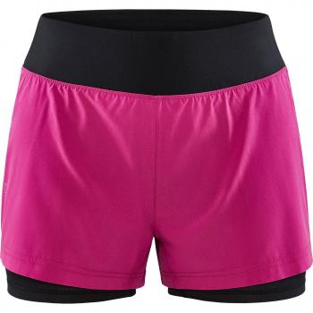 Craft Adv Essence 2-in-1 Women's Shorts - Roxo, XS