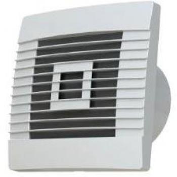 Campana Extractora de Pared 150 mm con Ventilador Prestige, Persianas, Sensor de Humedad y Ventilación Gravitacional
