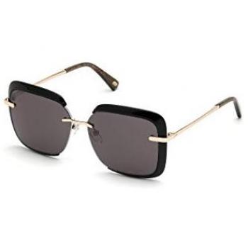 Web® Women's Black Square Sunglasses WE0284 01A 54, One Size