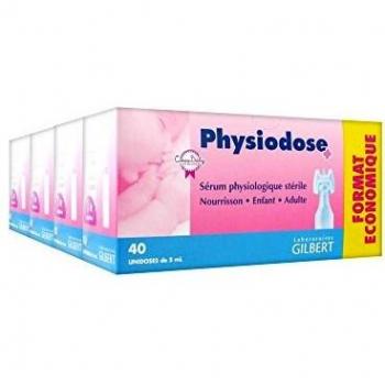 Sérum Fisiológico Estéril Physiodose 4 x 40 Monodosis de 5 ml
