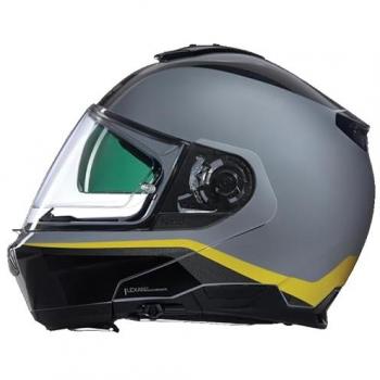 Casco Modular Nolan N100-6 Incognito Gris-Amarillo-Negro Talla L