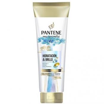 PANTENE Pro-V Miracles Hidratación y Brillo Acondicionador 160 ml con Biotina, para Pelo Seco y Dañado, con Ácido Hialurónico que Aporta Hidratación, Hidrat