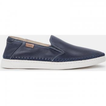 Pikolinos - Mocasines de hombre en piel azul marino