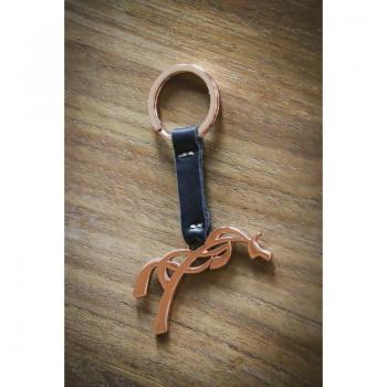 Pénélope Elegant Keychain with Customizable Charm