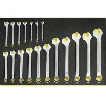 Bandeja TCS Juego Llave Combinada Boca Fija/Estriada Stahlwille 96838183 - Box TCS 13/18,6-24MM
