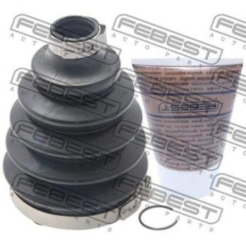 FEBEST Juego de fuelles para árbol de transmisión CV-joint boot 1817P-CORD, incluye fuelles de alta calidad, resistencia a altas temperaturas y condiciones climáticas adversas, fácil instalación, compatible con múltiples modelos de vehículos