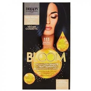 Dikson Bloom 2-in-1 Color Cream with Keratin 111 Bluish Black
