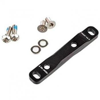 SRAM Adaptador de Disco Flat Mount 20F para Frenos y Frenos, Negro, 160 mm