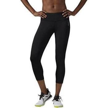 Reebok WOR PP 34 Cap LR - Mallas para mujer, color negro, talla XS