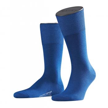 Falke Airport Men's Wool Blend Socks - Royal Blue - Size 47-50