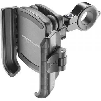 Soporte Universal para Smartphone con Módulo Antivibrante Pro - Negro - Tamaño Único