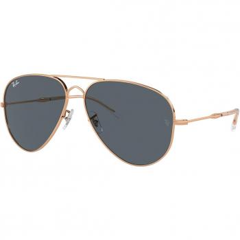 Ray-Ban RB3825 Old Aviator 9202R5 Unisex Sunglasses Gold Size 58