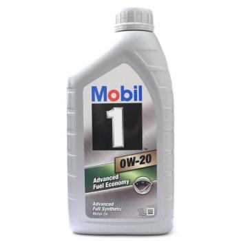 Aceite de Motor Mobil 1 Advanced Fuel Economy 0W-20 para OPEL, FORD y FIAT - Capacidad: 1L - Ref: 155251