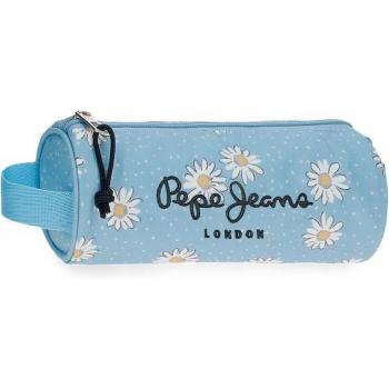 Estuche de tubo Pepe Jeans Katherine azul