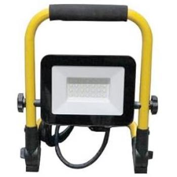 Proyector LED 20W IP65 1800LM 6500K con base metálica de 3 metros