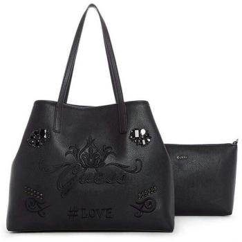 GUESS Vikky Large Tote Black