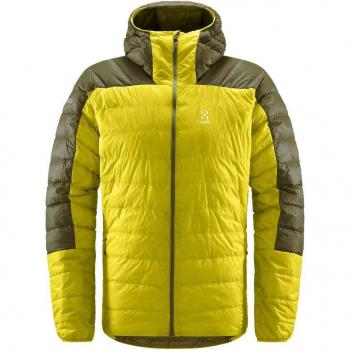 Haglöfs - Chaqueta de plumas para hombre con capucha L.I.M Down