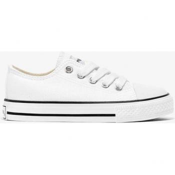 Zapatillas bajas de niños de lona con plataforma