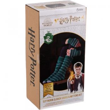 Kit de Calcetines Holgados y Guantes Slytherin Harry Potter