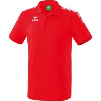 Erima Essential Short Sleeve Polo Shirt 5-c Child Red/White 140 cm Unisex