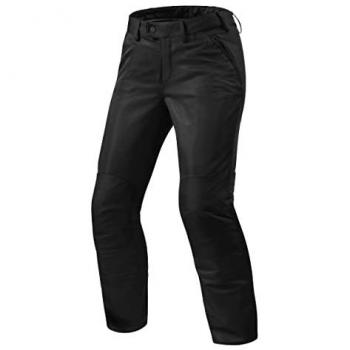 Pantalones de Moto para Mujer REV'IT! Eclipse 2 Short Negros, Pantalones textiles de motocicleta, color negro, talla 46 corta