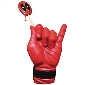 Estatua Heroic Hands Deadpool Marvel 26cm, figura de colección, material PVC, altura 26 cm, diseño detallado y articulaciones limitadas