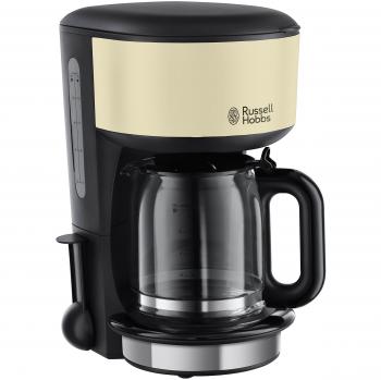 Russell Hobbs Colours Classic Cream 20135-56 - Cafetera de goteo, jarra de cristal, capacidad 1,25 l