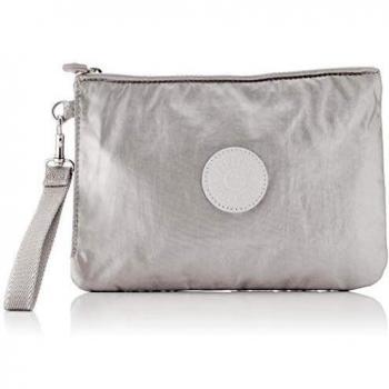 Kipling ELLETTRONICO Mochila tipo casual, 24 cm, 2 litros, Plateado