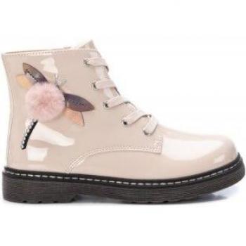 Botines Xti Kids 150601 en color beige con detalle de cremallera