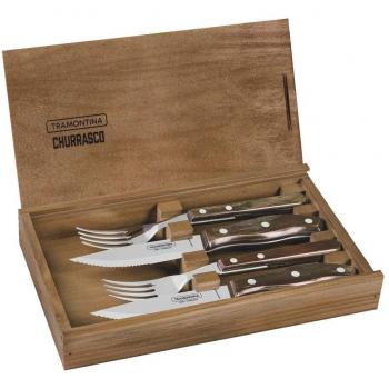 Tramontina Rio Grande Engravable 4-Piece Steak Cutlery Set