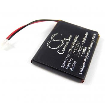 vhbw Li-Polymer batería 280mAh