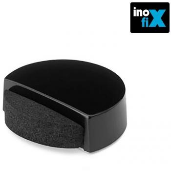 Tope Adhesivo Silencioso Negro (Blister) Inofix EDM 66636