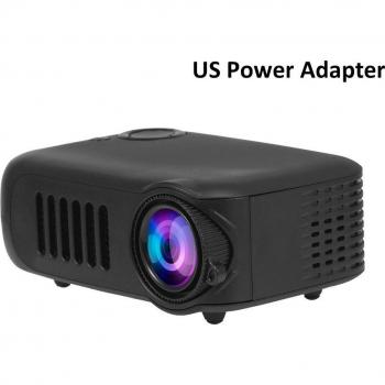 Mini Proyector Portátil 1080P con Soporte para Trípode, HDMI, LCD, Tarjeta Micro SD y USB para Cine en Casa
