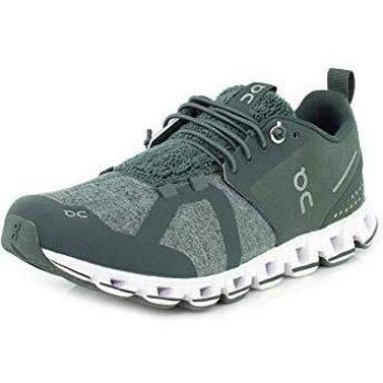 Olive Cloud Terry Women's Low-Top Sneakers