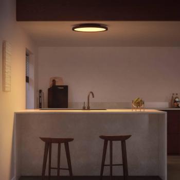 Philips Hue White Ambiance Aurelle Ø39,5cm negro