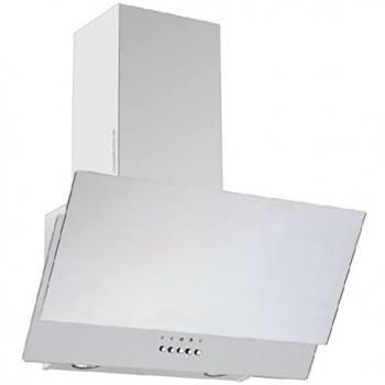 Campana Decorativa de Cristal Blanco Orbegozo - Clase Energética C, Motor 105W, 3 Niveles de Potencia