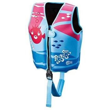 Beco Sealife Children's Swimming Vest - Blue/Pink, Size M (18-30 kg)