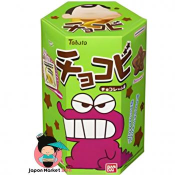 Galletas de chocolate en forma de estrellas Pax, paquete de 4 unidades, Tohato Shin Chan, 25g