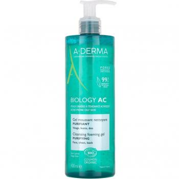 A-Derma Biology AC Cleansing Foaming Gel Purifying 400ml