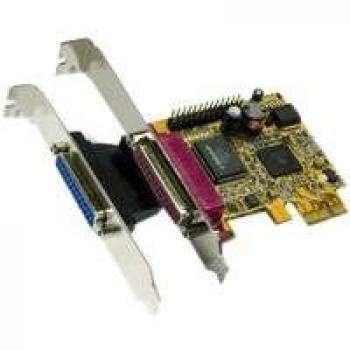 EXSYS 2P PCI-Express Parallel Card, EPP/ECP Tarjeta y Adaptador de Interfaz - Accesorio