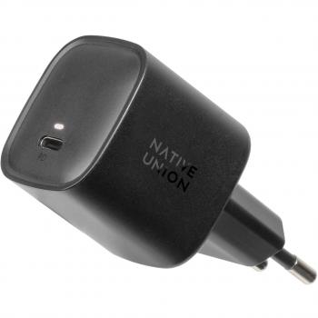 Cargador Rápido GaN PD 30W Universal Negro de Native Union para Corriente Alterna Interior